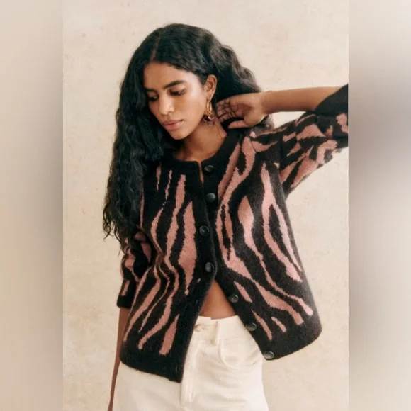 🇫🇷 Sézane Elliott Cardigan Sweater